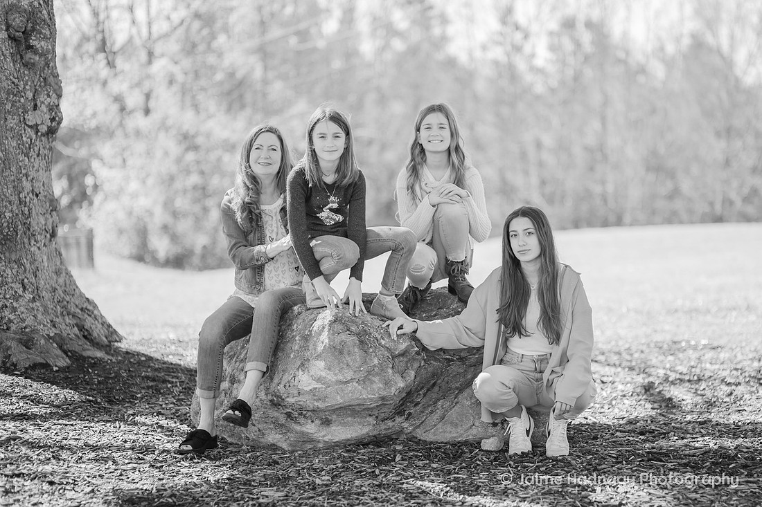 Fun Outdoor Family Portraits | Asheville Photographer