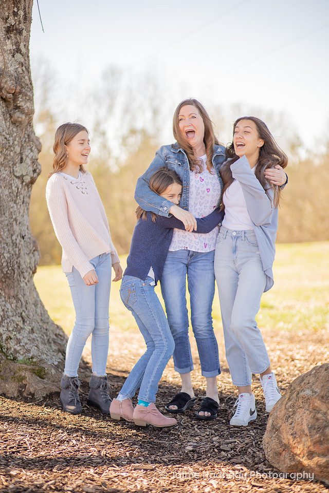 Fun Outdoor Family Portraits | Asheville Photographer