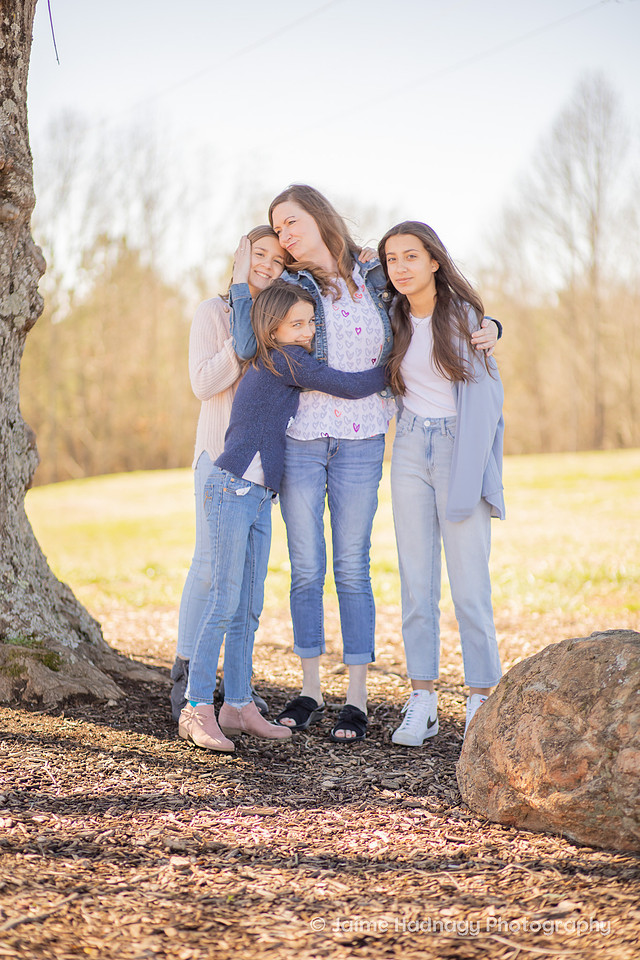 Fun Outdoor Family Portraits | Asheville Photographer