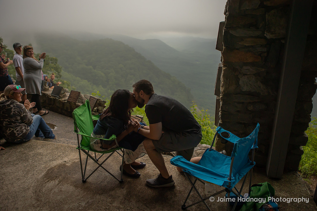 Proposal Photography at Pretty Place