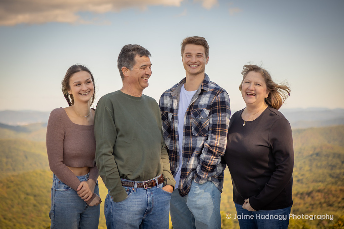 Family Photos with Teenagers in the Mountains | Asheville Photographer