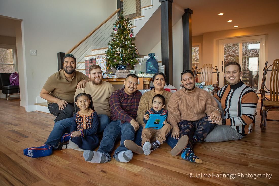 AirBNB Christmas Photos | Asheville Family Photographer