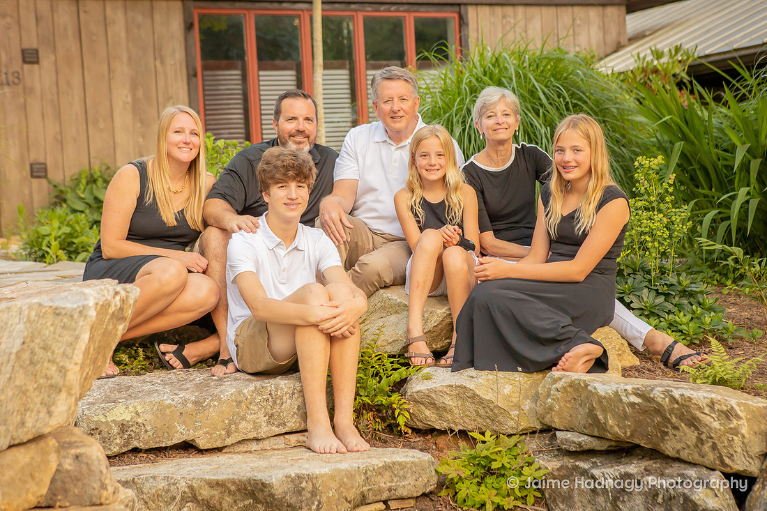Family Portrait Session in Black Mountain