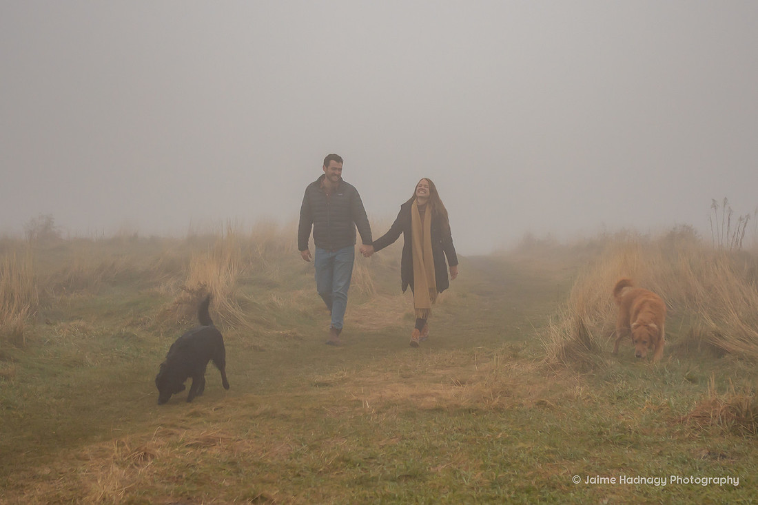 Engagement Photography at Max Patch | Hiking Proposal Asheville Photographer