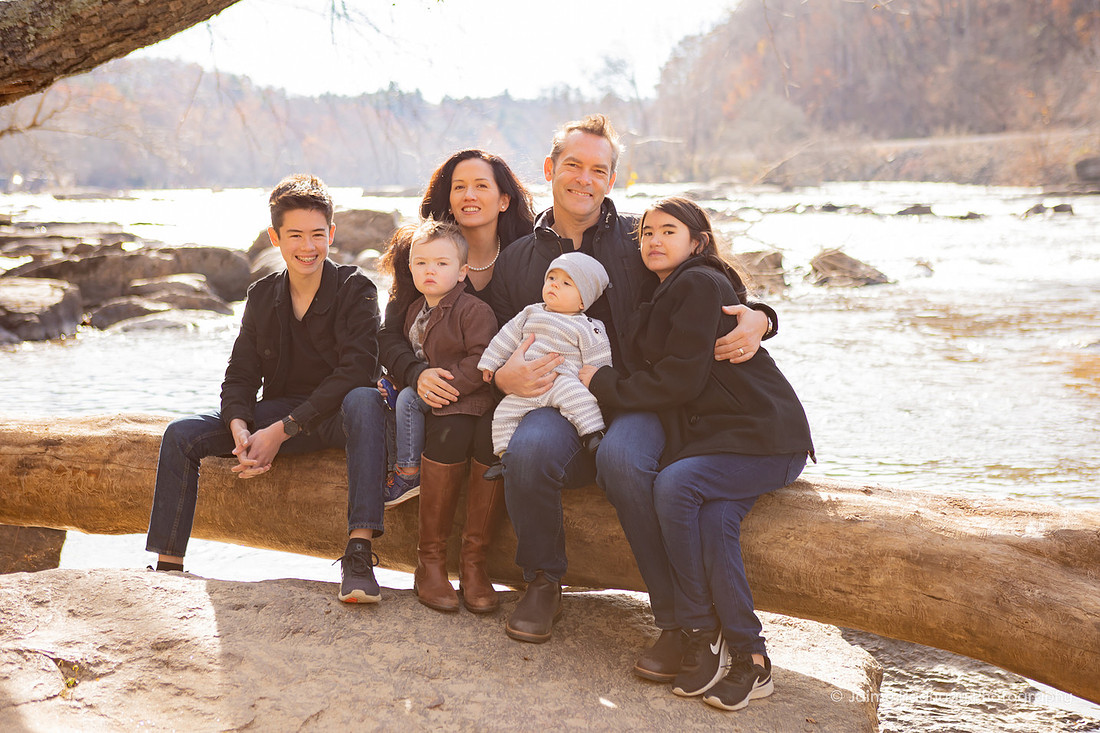 Asheville Family Photography by the French Broad River