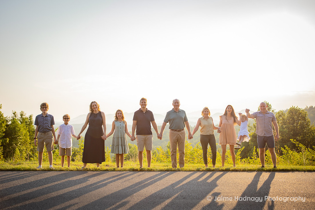 Extended Family Photoshoot | Black Mountain NC Family Photographer