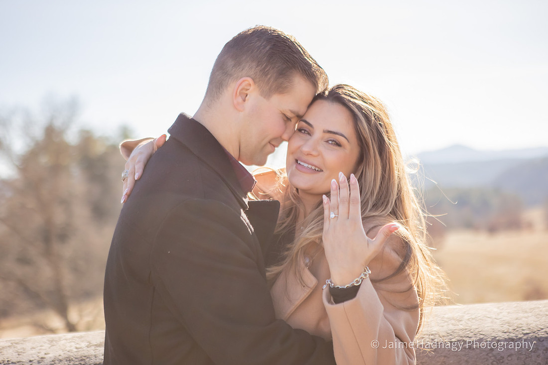Winter Engagement Session at Biltmore Estate | Asheville Proposal Photographer