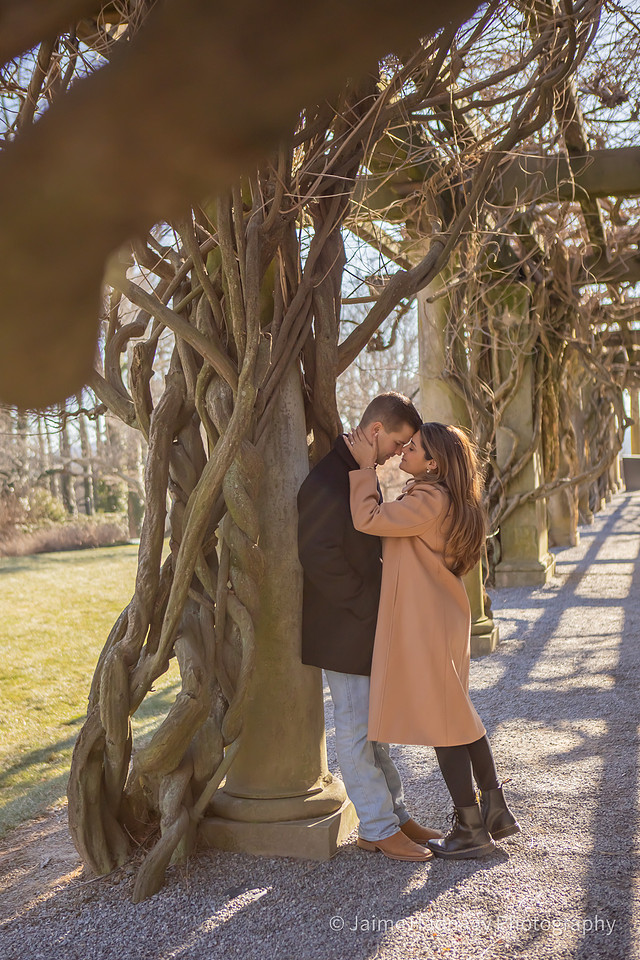 Winter Engagement Session at Biltmore Estate | Asheville Proposal Photographer