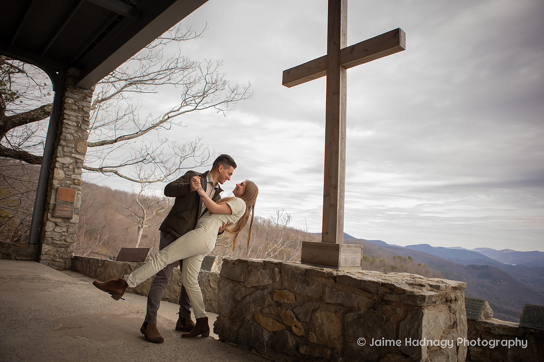 Engagement Photos at Pretty Place Fred W Simms Chapel