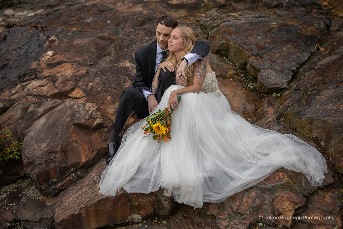Asheville Elopement Pictures | Mountain Micro Wedding