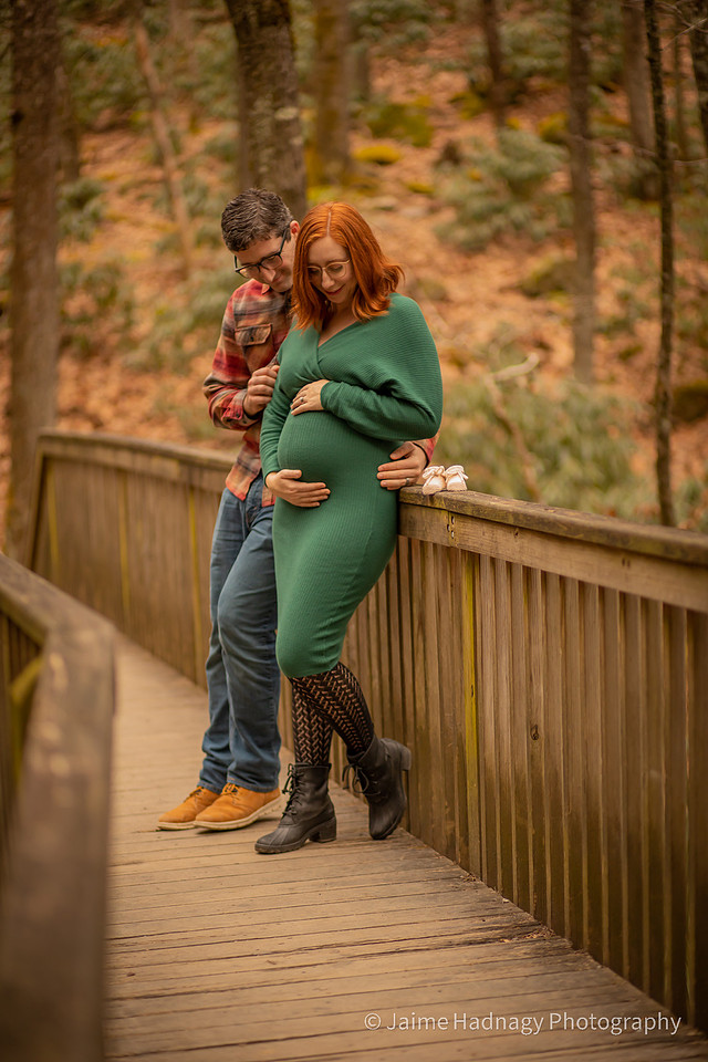 Maternity Session in Nature | Asheville Photographer