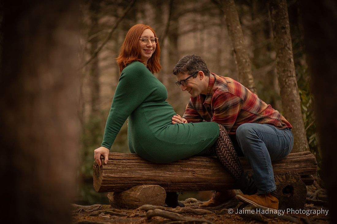Maternity Session in Nature | Asheville Photographer