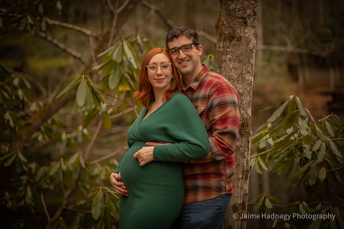 Maternity Session in Nature | Asheville Photographer