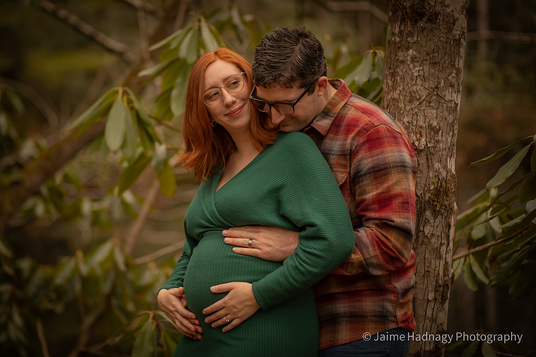 Maternity Session in Nature | Asheville Photographer