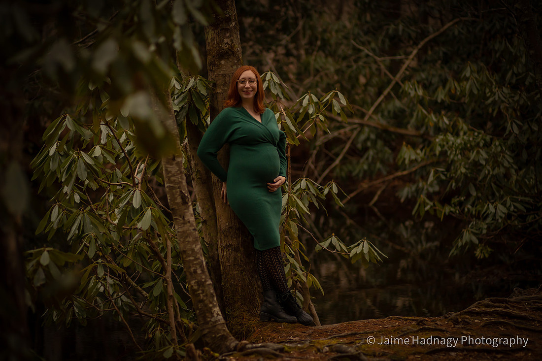 Maternity Session in Nature | Asheville Photographer
