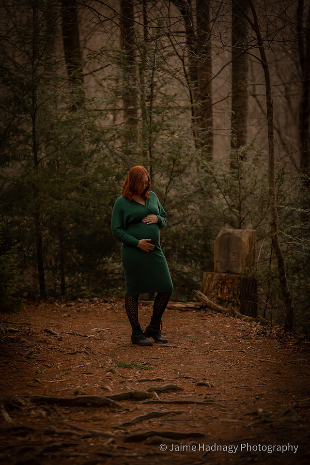 Moody Maternity Photos | Asheville Photographer