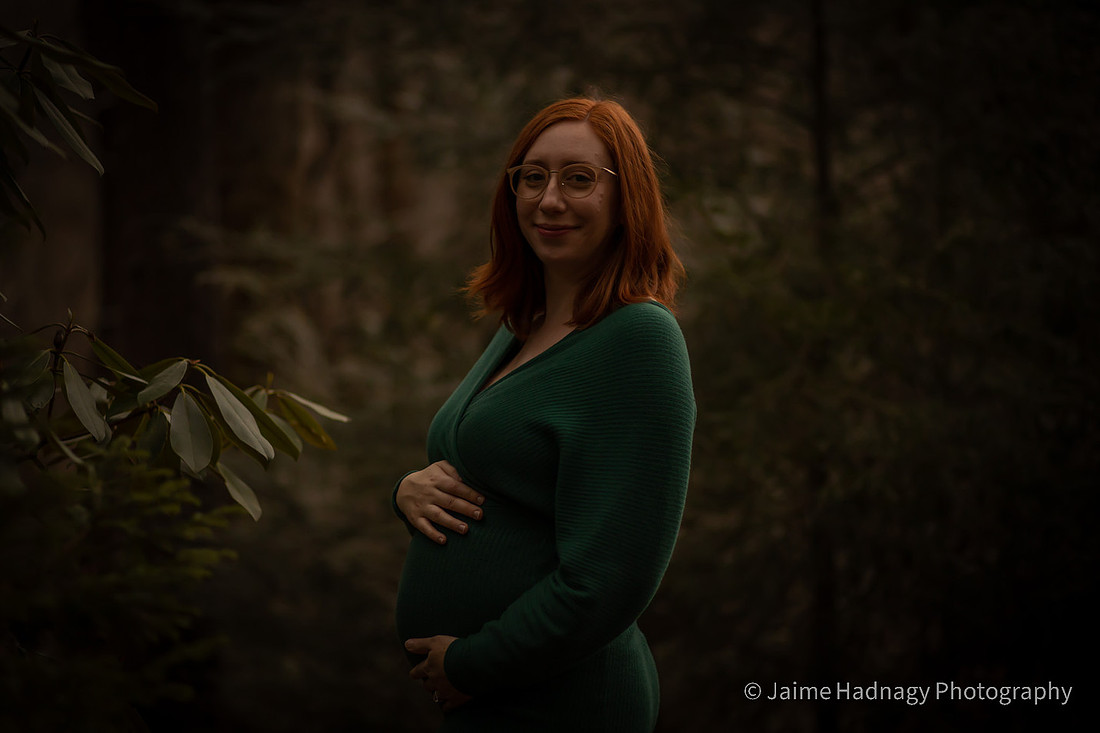Moody Maternity Photos | Asheville Photographer