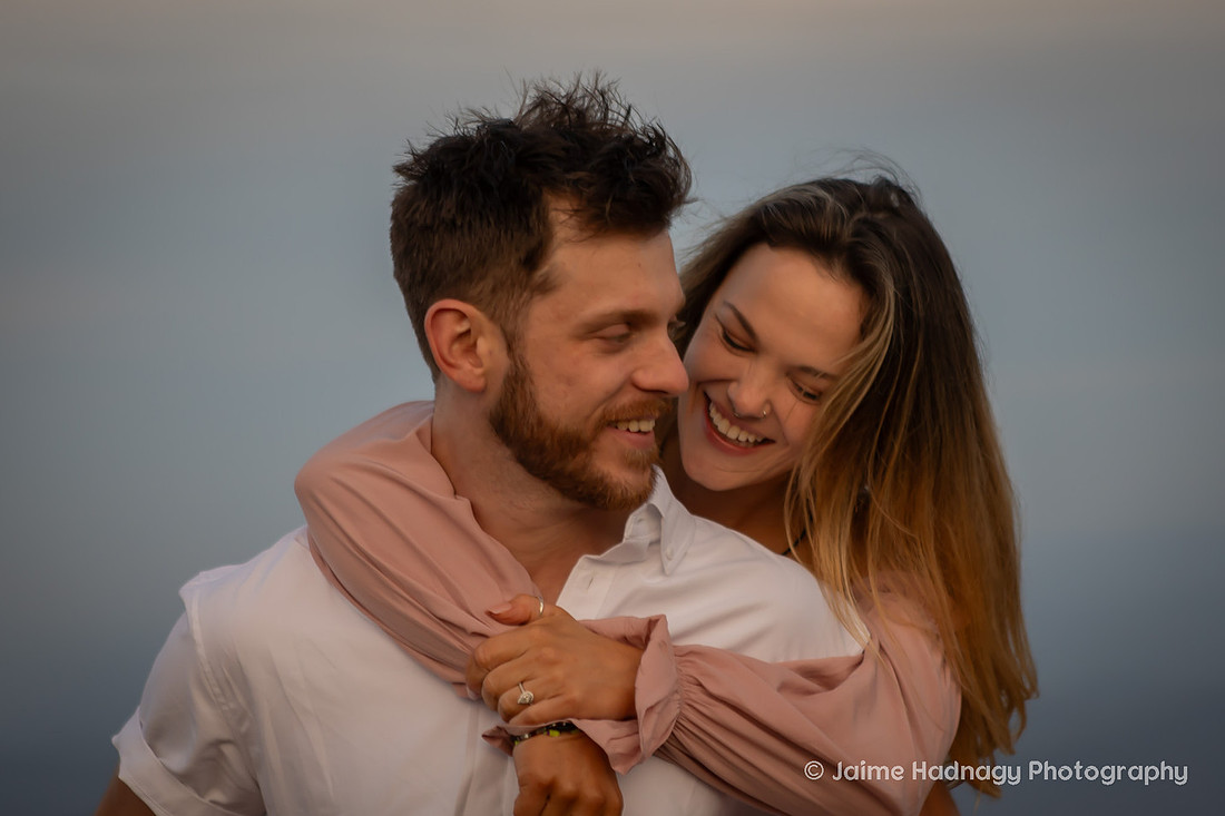 Asheville Engagement Photographer | Bohemian Hiking Engagement Session in the Mountains