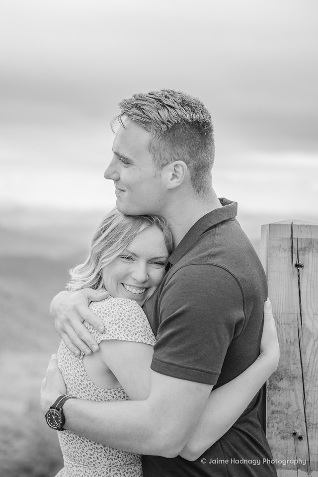 Blue Ridge Parkway Surprise Proposal and Engagement Session | Asheville Photographer