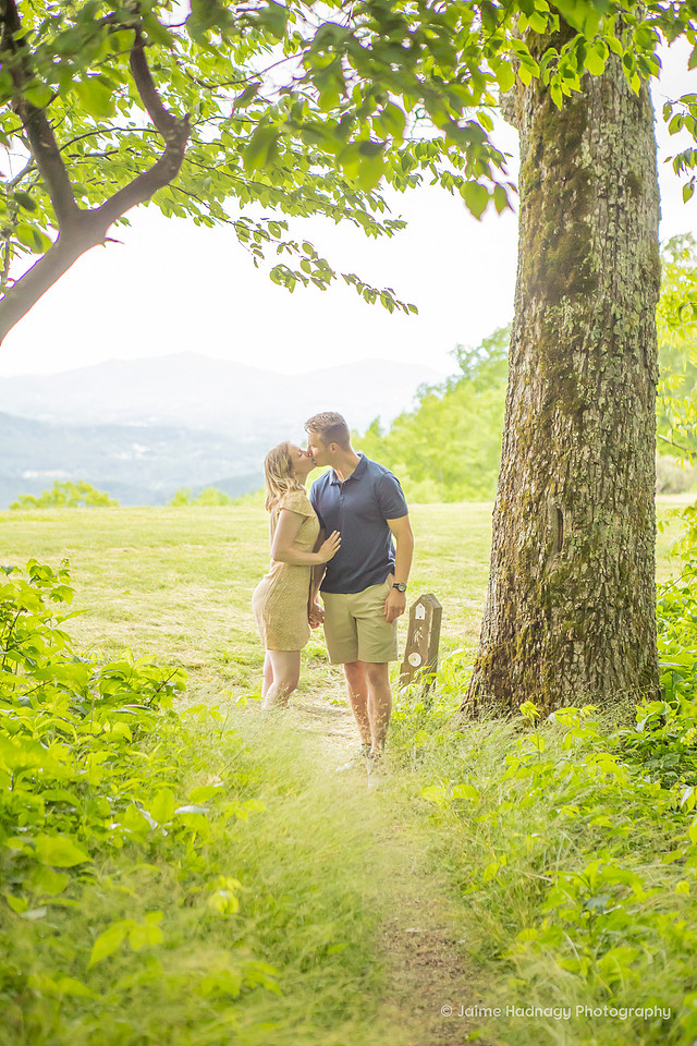 Nature Engagement Photo Session | Asheville Photographer | Hiking