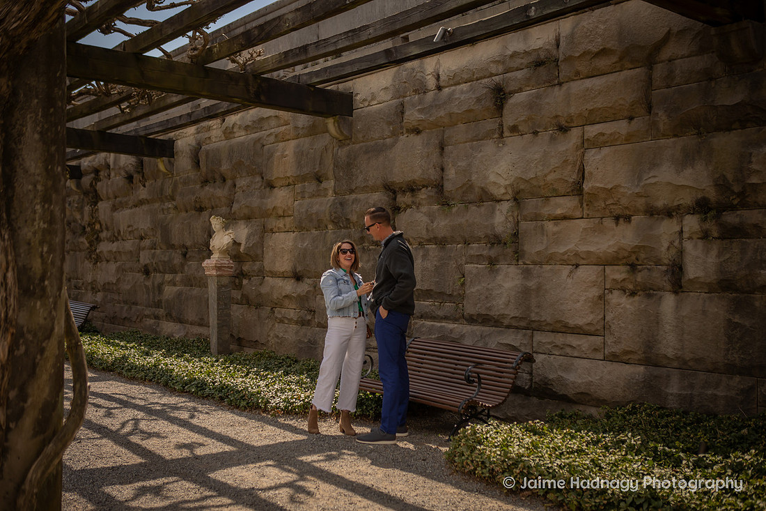 Proposal Photography at the Pergola at Biltmore Estate