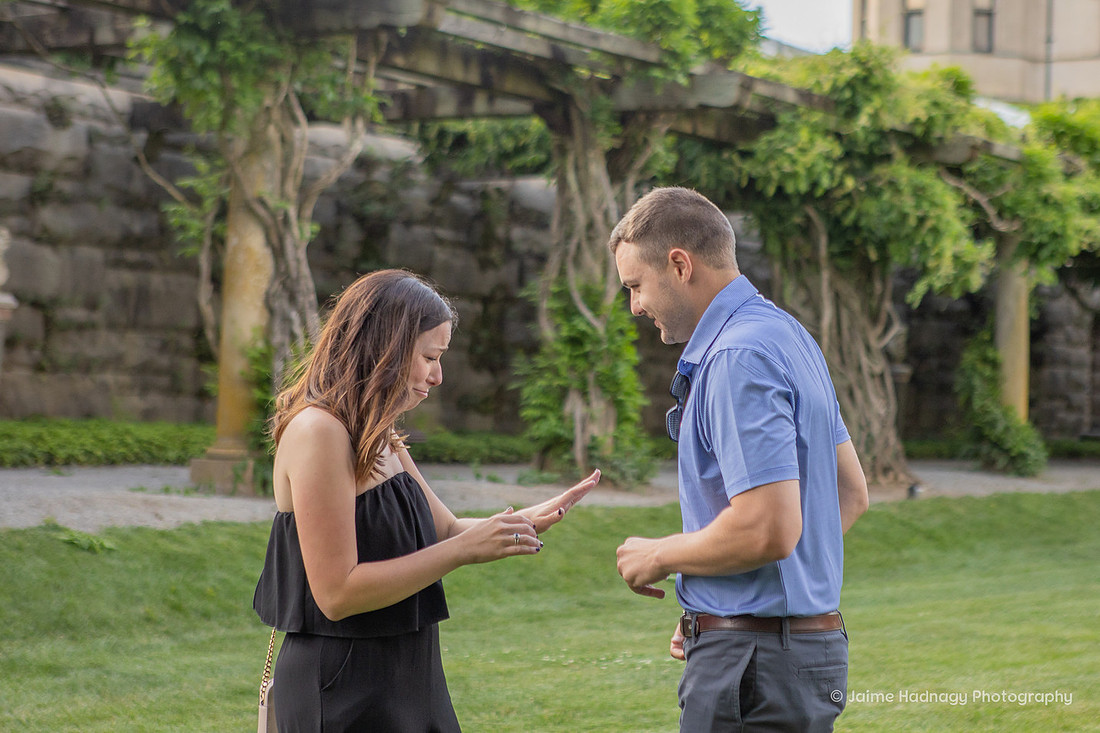 Surprise Proposal at The Biltmore Estate | Asheville Engagement Photographer
