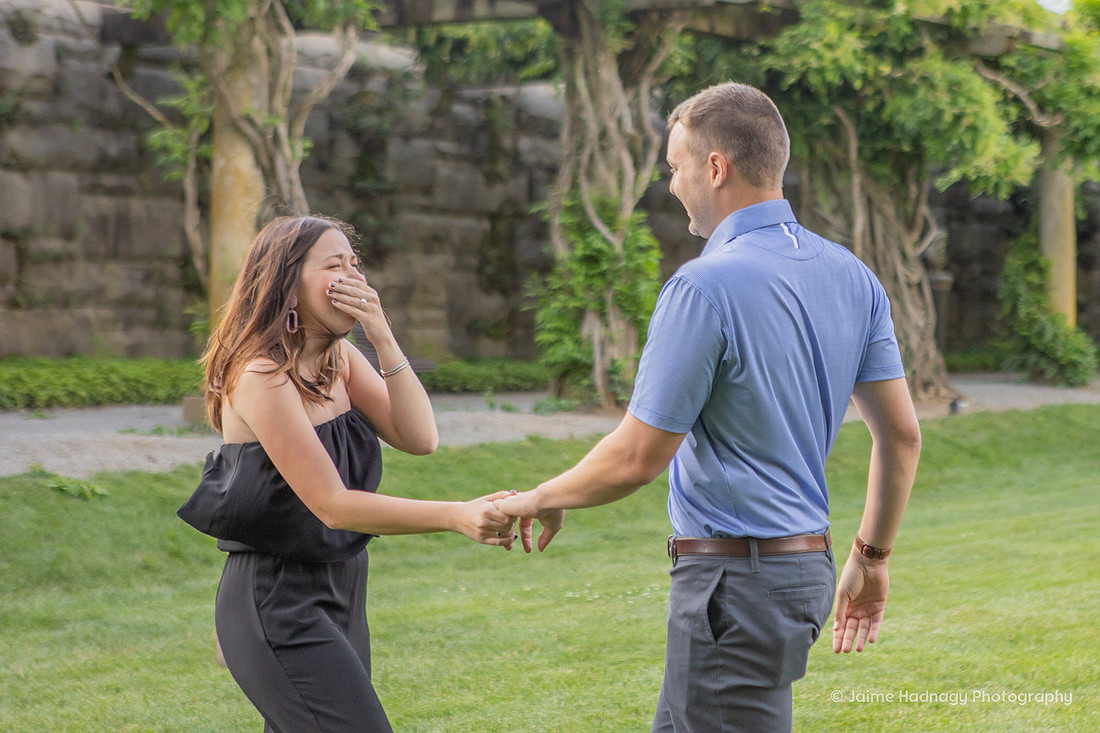 Surprise Proposal at The Biltmore Estate | Asheville Engagement Photographer