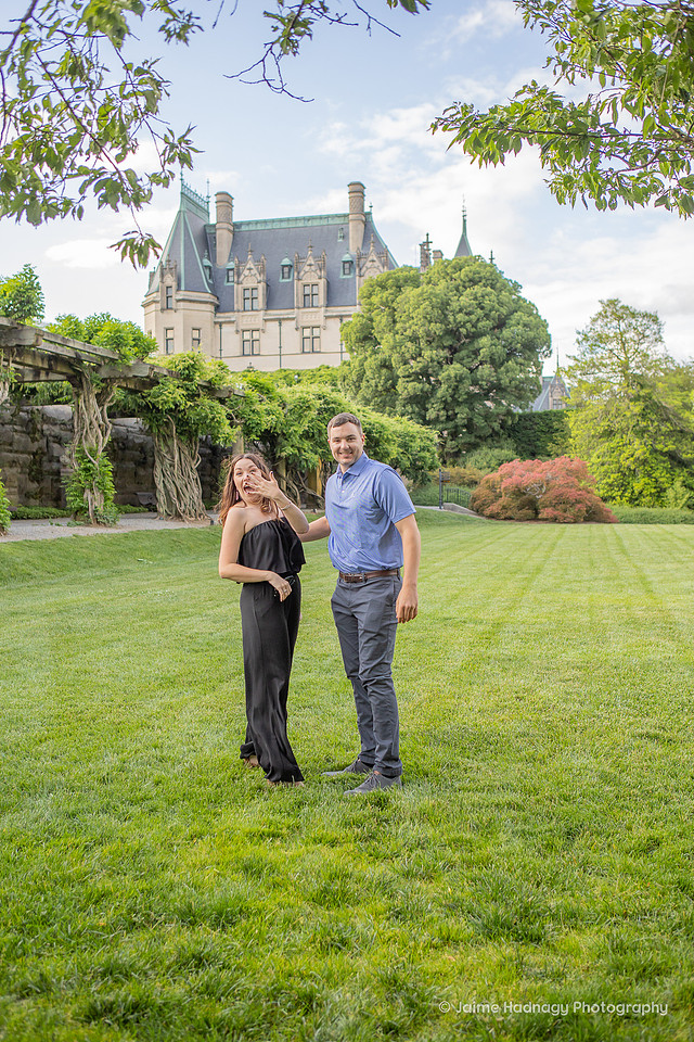 Surprise Proposal at The Biltmore Estate | Asheville Engagement Photographer
