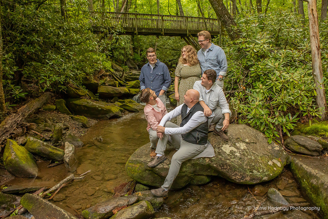 Family Photos In Nature | Asheville Portrait Photographer