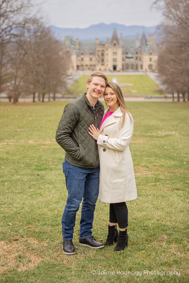 Proposal Photoshoot at The Biltmore Estate | Asheville Engagement Photographer
