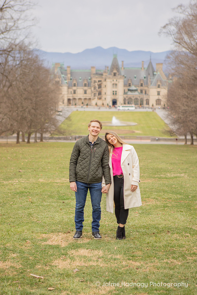 Getting Engaged at Biltmore House | Asheville Proposal Photography