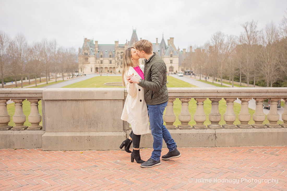 Getting Engaged at Biltmore House | Asheville Proposal Photography