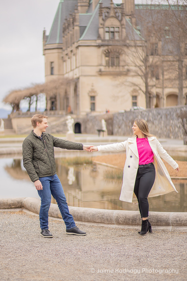 Getting Engaged at Biltmore House | Asheville Proposal Photography