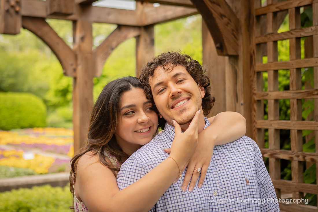 Asheville Engagement Session at the Arboretum | Proposal Photographer