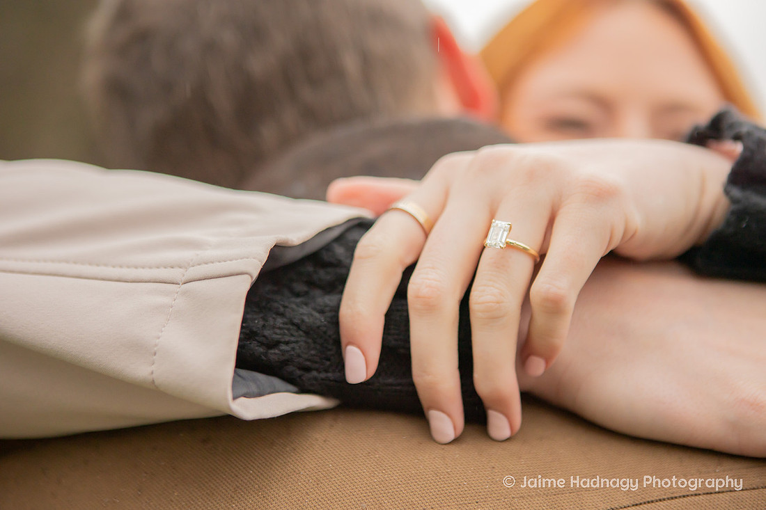 Surprise Proposal in the Rain at the Biltmore House | Asheville Photographer