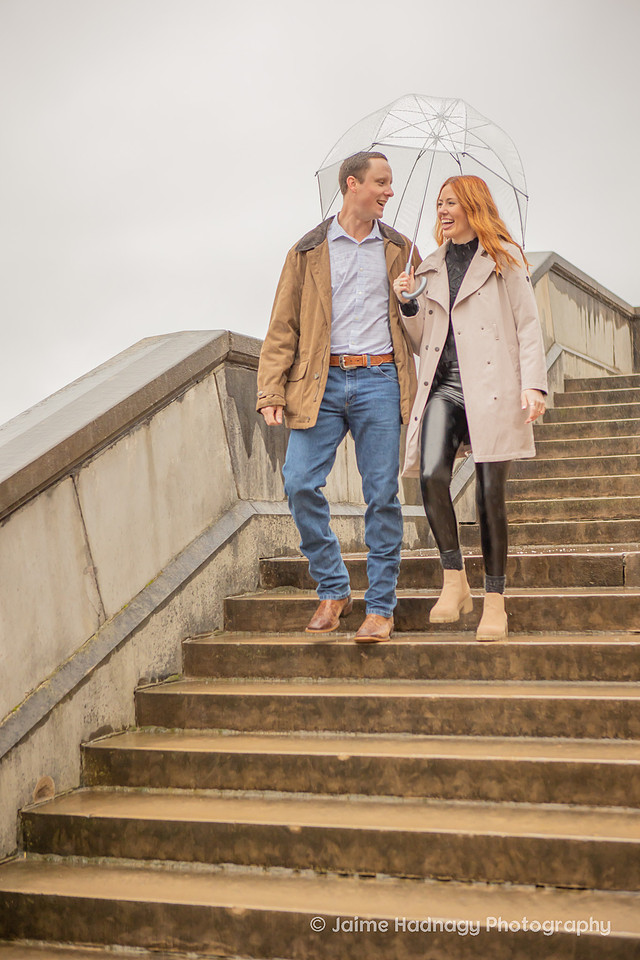 Asheville Couples Photographer | Rainy Day at Biltmore Estate