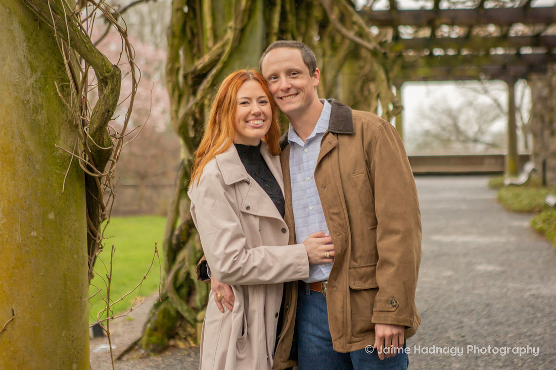 Asheville Couples Photographer | Rainy Day at Biltmore Estate