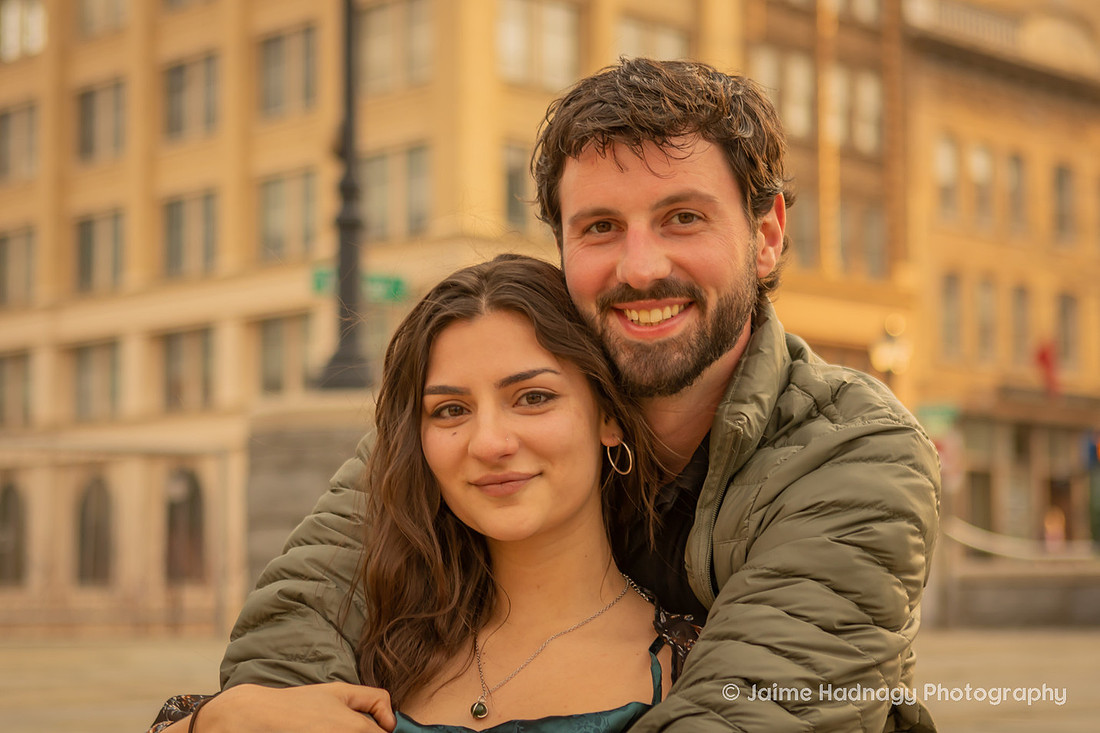 Engagement Photography Session in Downtown Asheville