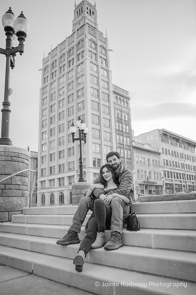 Engagement Photography Session in Downtown Asheville