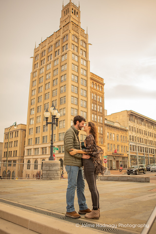 Engagement Photography Session in Downtown Asheville