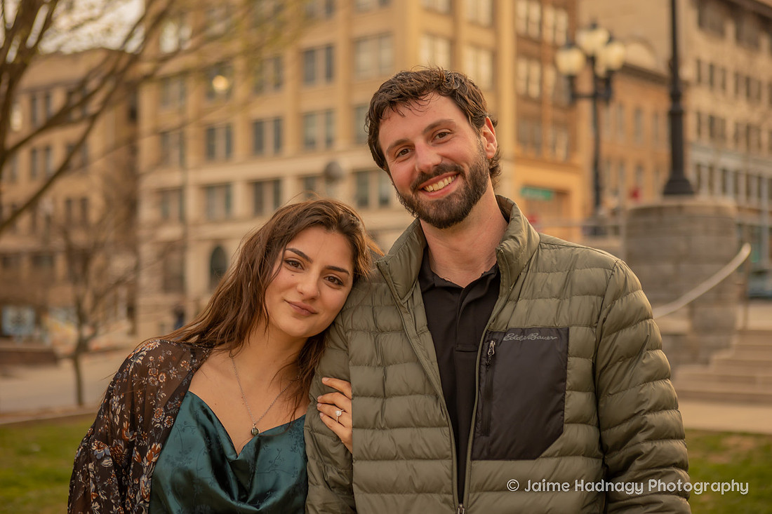 Engagement Photography Session in Downtown Asheville