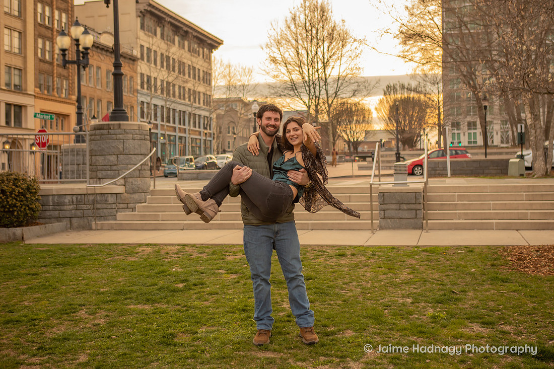 Asheville Engagement Photos
