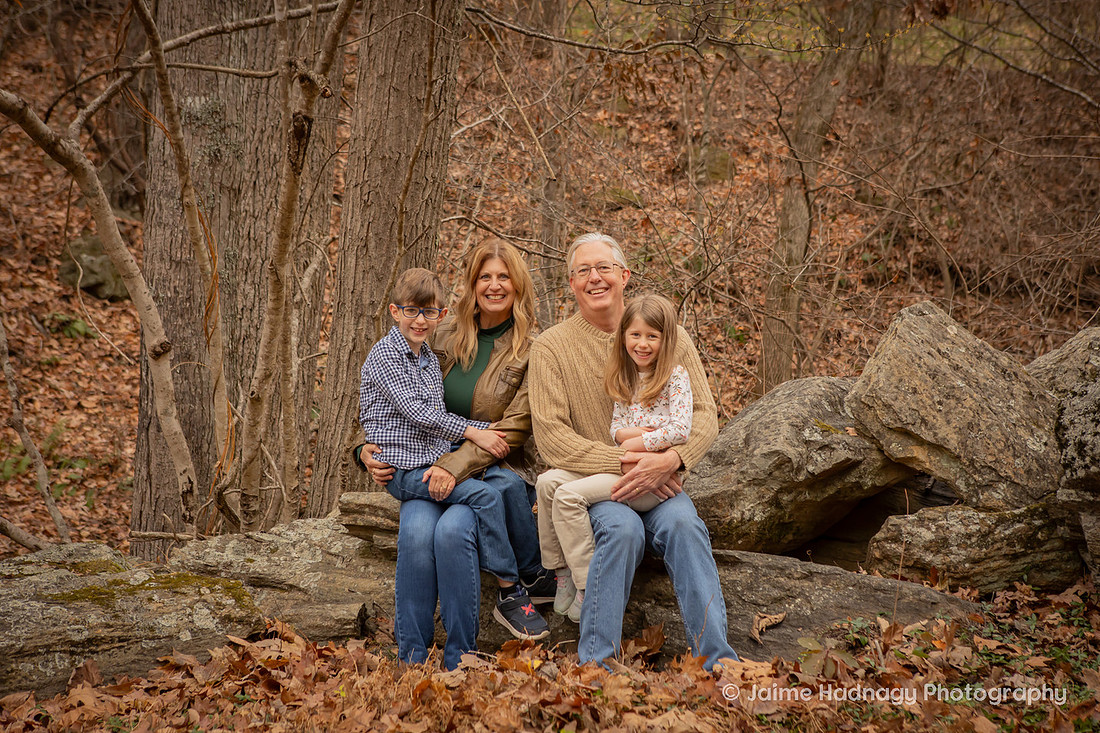 Sweet Outdoor Fall Family Photography Session | Asheville Photographer