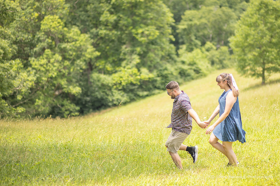 Asheville Engagement Photo Session at Biltmore