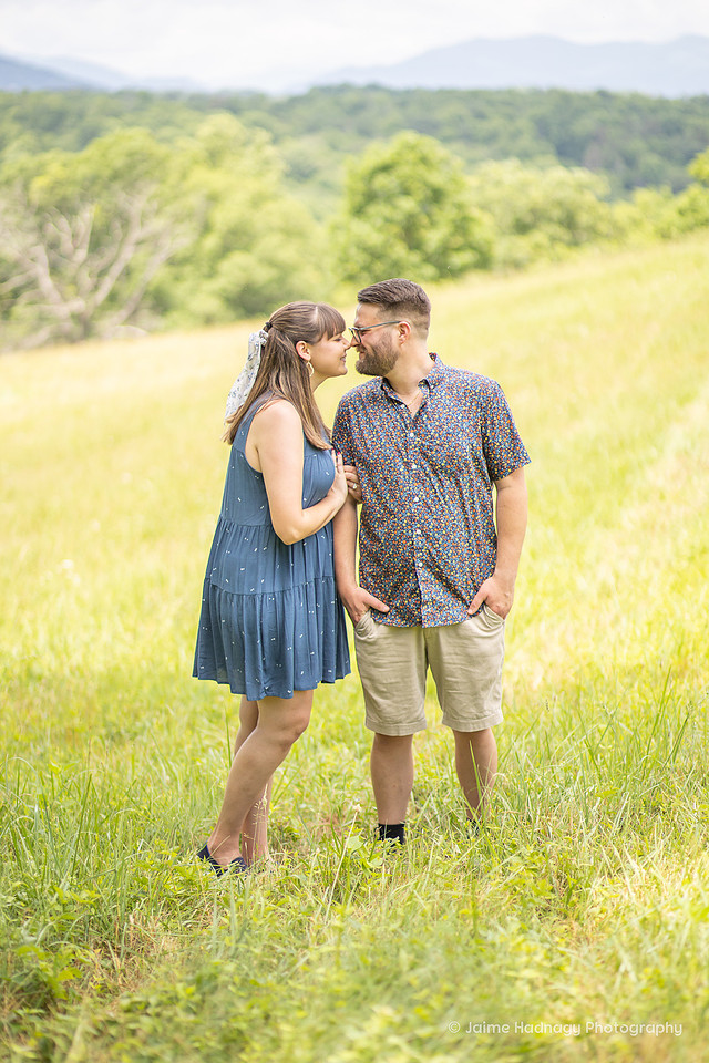 Asheville Engagement Photo Session at Biltmore