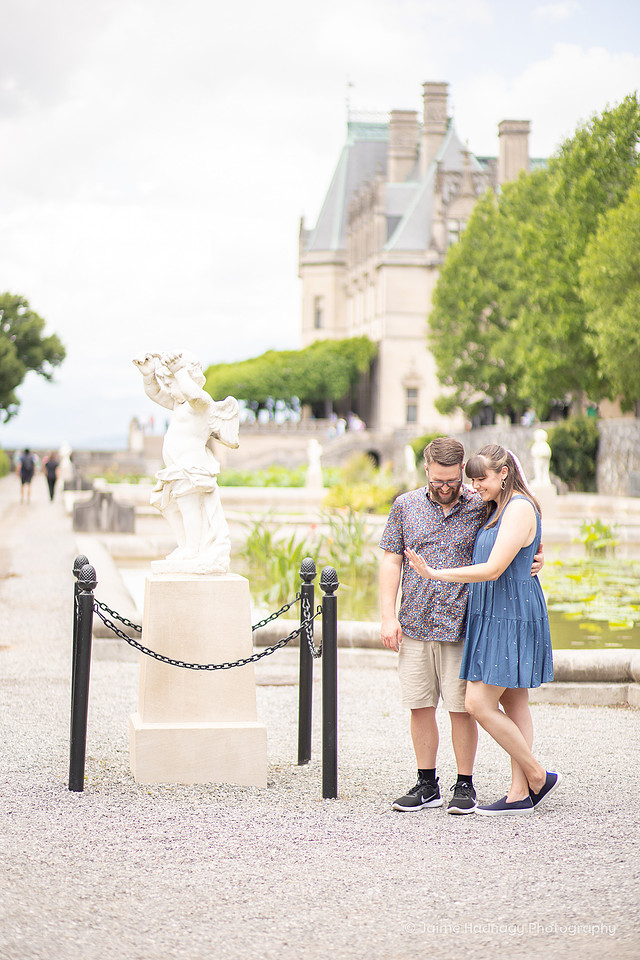 Biltmore Engagement Photo Session Asheville Photographer