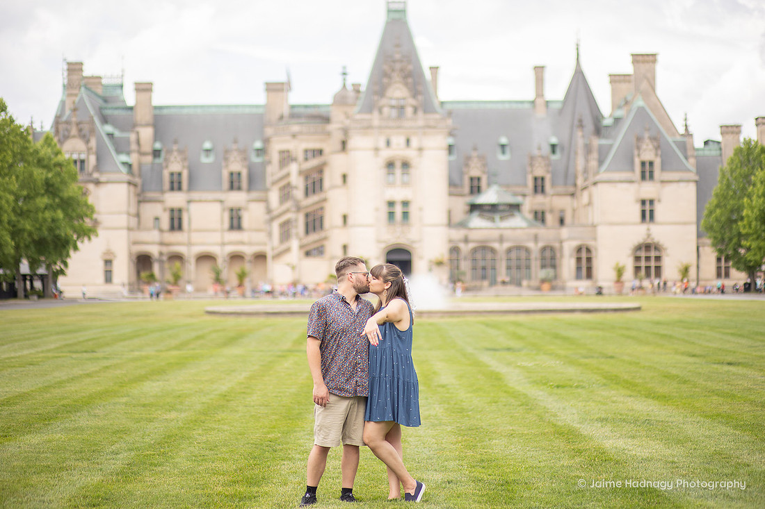 Biltmore Engagement Photo Session Asheville Photographer