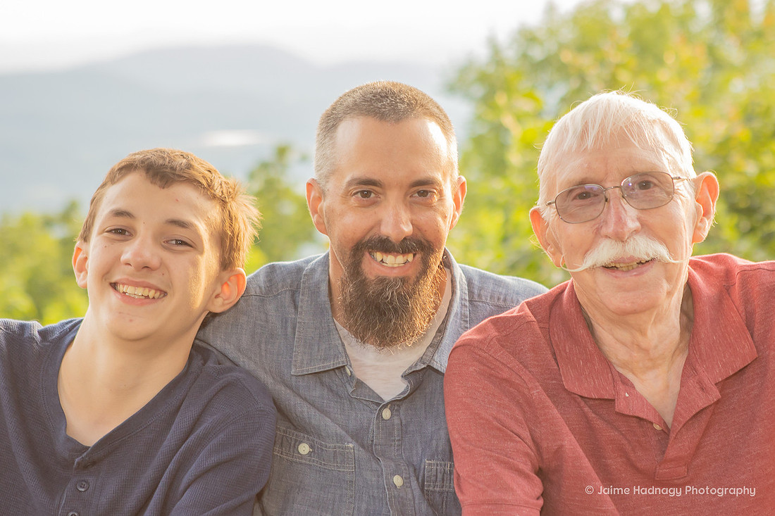 Asheville Outdoor Family Photo Session