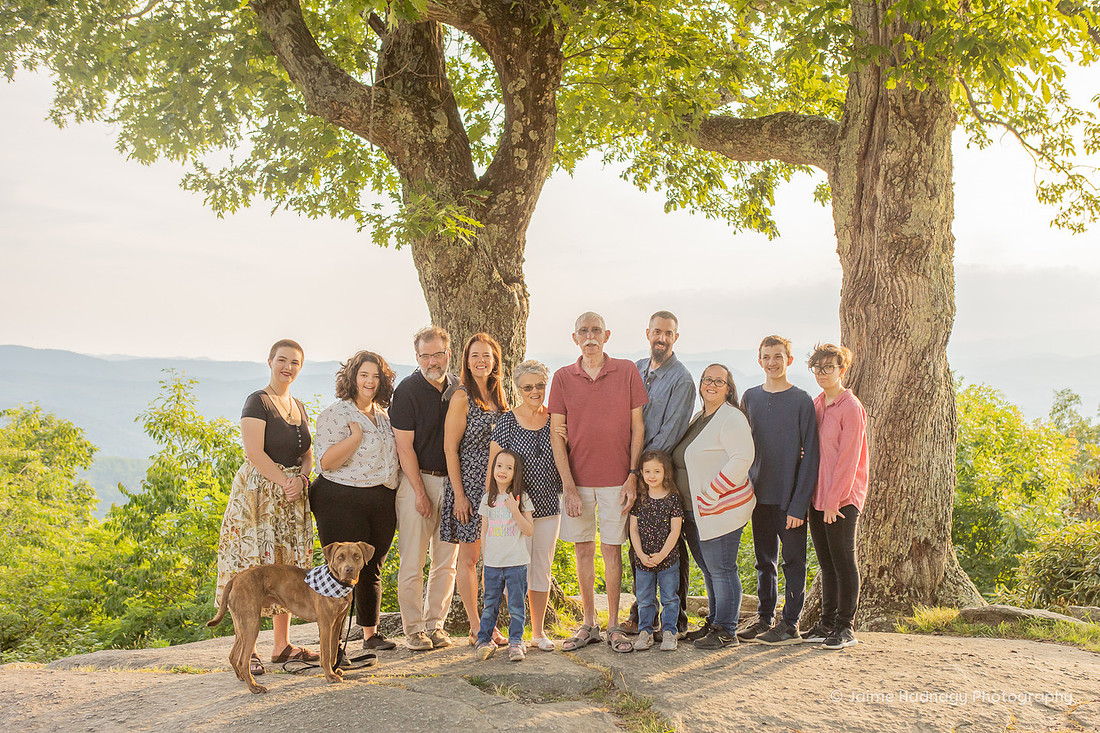 Family Reunion Asheville Photographer