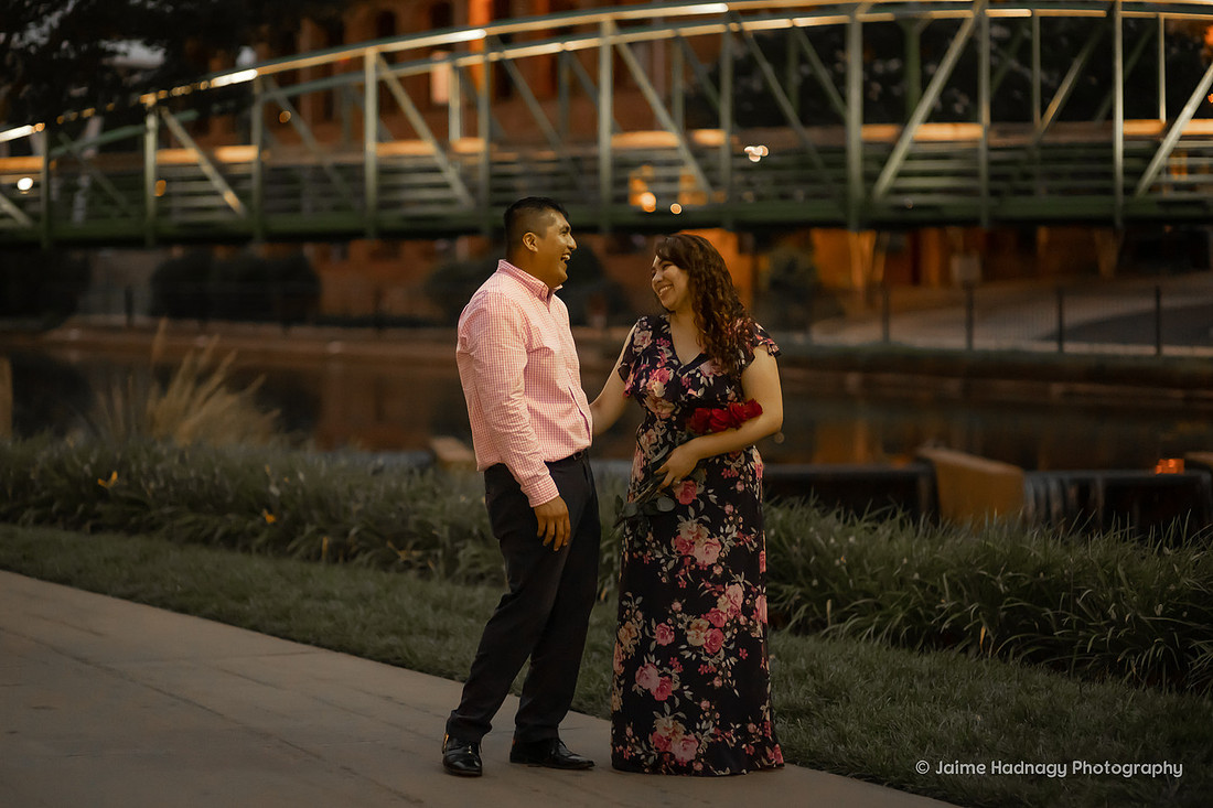 Surprise Proposal and Engagement Session Asheville Photographer goes to Greenville, SC
